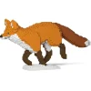 Jekca - Fox 05S - Lego - Sculpture - Construction - 4D - Brick Animals - Toys - Avvenice