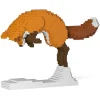 Jekca - Fox 04S - Lego - Sculpture - Construction - 4D - Brick Animals - Toys - Avvenice