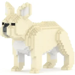 Jekca - French Bulldog 02-M02 - Big - Lego - Sculpture - Construction - 4D - Brick Animals - Toys - Avvenice