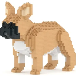 Jekca - French Bulldog 02-M01 - Big - Lego - Sculpture - Construction - 4D - Brick Animals - Toys - Avvenice