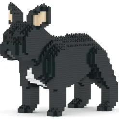 Jekca - French Bulldog 02-M03 - Big - Lego - Sculpture - Construction - 4D - Brick Animals - Toys - Avvenice