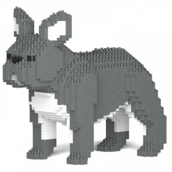 Jekca - French Bulldog 02-M05 - Big - Lego - Sculpture - Construction - 4D - Brick Animals - Toys - Avvenice