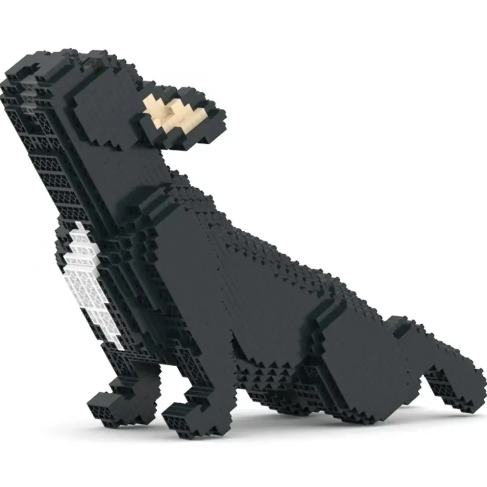 Jekca - French Bulldog 05-M03 - Big - Lego - Sculpture - Construction - 4D - Brick Animals - Toys - Avvenice