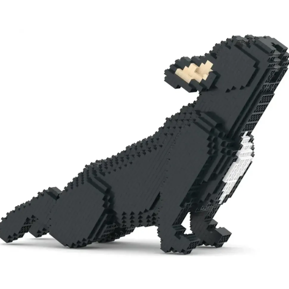 Jekca - French Bulldog 05-M03 - Big - Lego - Sculpture - Construction - 4D - Brick Animals - Toys - Avvenice