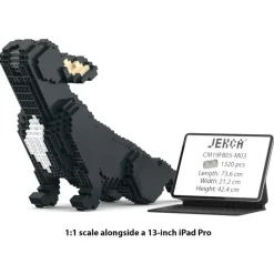 Jekca - French Bulldog 05-M03 - Big - Lego - Sculpture - Construction - 4D - Brick Animals - Toys - Avvenice