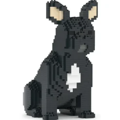 Jekca - French Bulldog 04-M03 - Big - Lego - Sculpture - Construction - 4D - Brick Animals - Toys - Avvenice