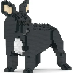 Jekca - French Bulldog 03-M03 - Big - Lego - Sculpture - Construction - 4D - Brick Animals - Toys - Avvenice