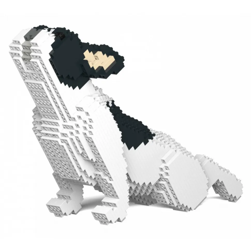 Jekca - French Bulldog 05-M04 - Big - Lego - Sculpture - Construction - 4D - Brick Animals - Toys - Avvenice