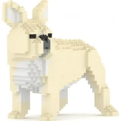 Jekca - French Bulldog 03-M02 - Big - Lego - Sculpture - Construction - 4D - Brick Animals - Toys - Avvenice