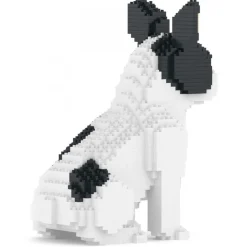 Jekca - French Bulldog 04-M04B (Version 2024) - Lego - Sculpture - Construction - 4D - Brick Animals - Toys - Avvenice