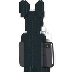 Jekca - French Bulldog Phone Stand 01S - Lego - Sculpture - Construction - 4D - Brick Animals - Toys - Avvenice