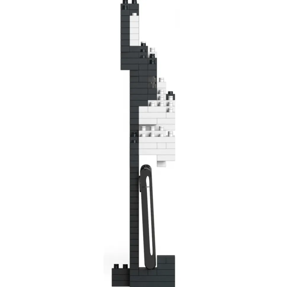 Jekca - French Bulldog Phone Stand 01S - Lego - Sculpture - Construction - 4D - Brick Animals - Toys - Avvenice