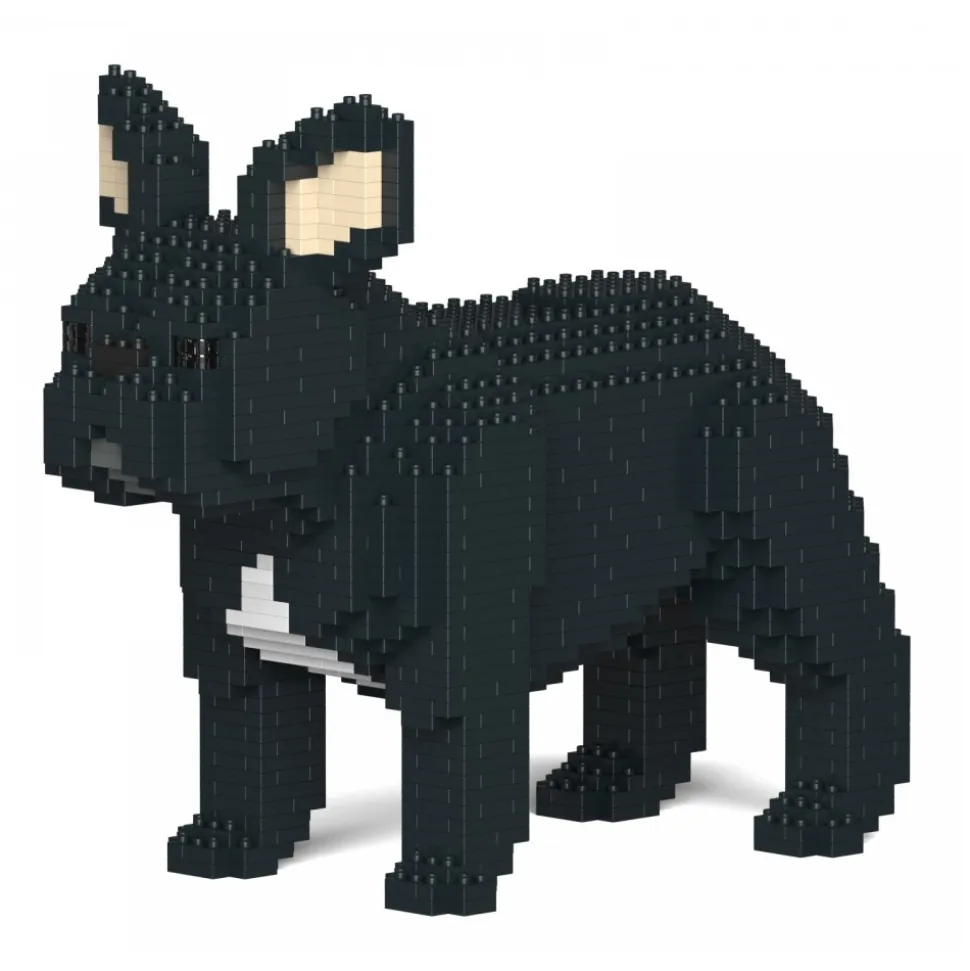 Jekca - French Bulldog 02S-M03 - Lego - Sculpture - Construction - 4D - Brick Animals - Toys - Avvenice