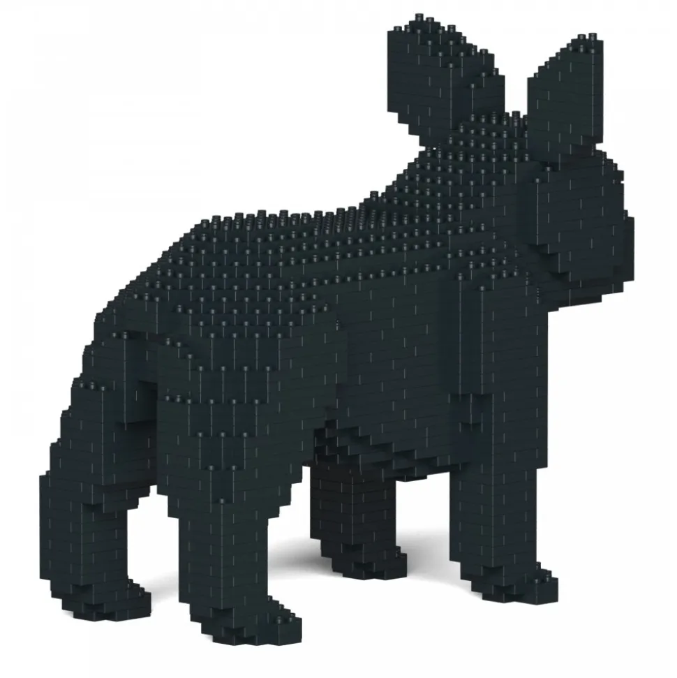 Jekca - French Bulldog 02S-M03 - Lego - Sculpture - Construction - 4D - Brick Animals - Toys - Avvenice