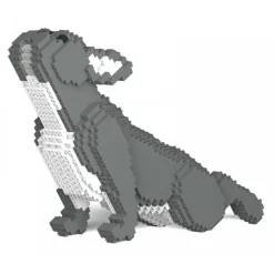 Jekca - French Bulldog 05S-M05 - Lego - Sculpture - Construction - 4D - Brick Animals - Toys - Avvenice