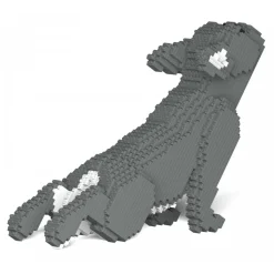 Jekca - French Bulldog 05S-M05 - Lego - Sculpture - Construction - 4D - Brick Animals - Toys - Avvenice