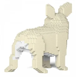 Jekca - French Bulldog 03S-M02 - Lego - Sculpture - Construction - 4D - Brick Animals - Toys - Avvenice
