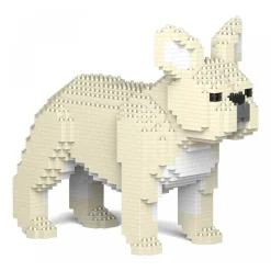 Jekca - French Bulldog 02S-M02 - Lego - Sculpture - Construction - 4D - Brick Animals - Toys - Avvenice