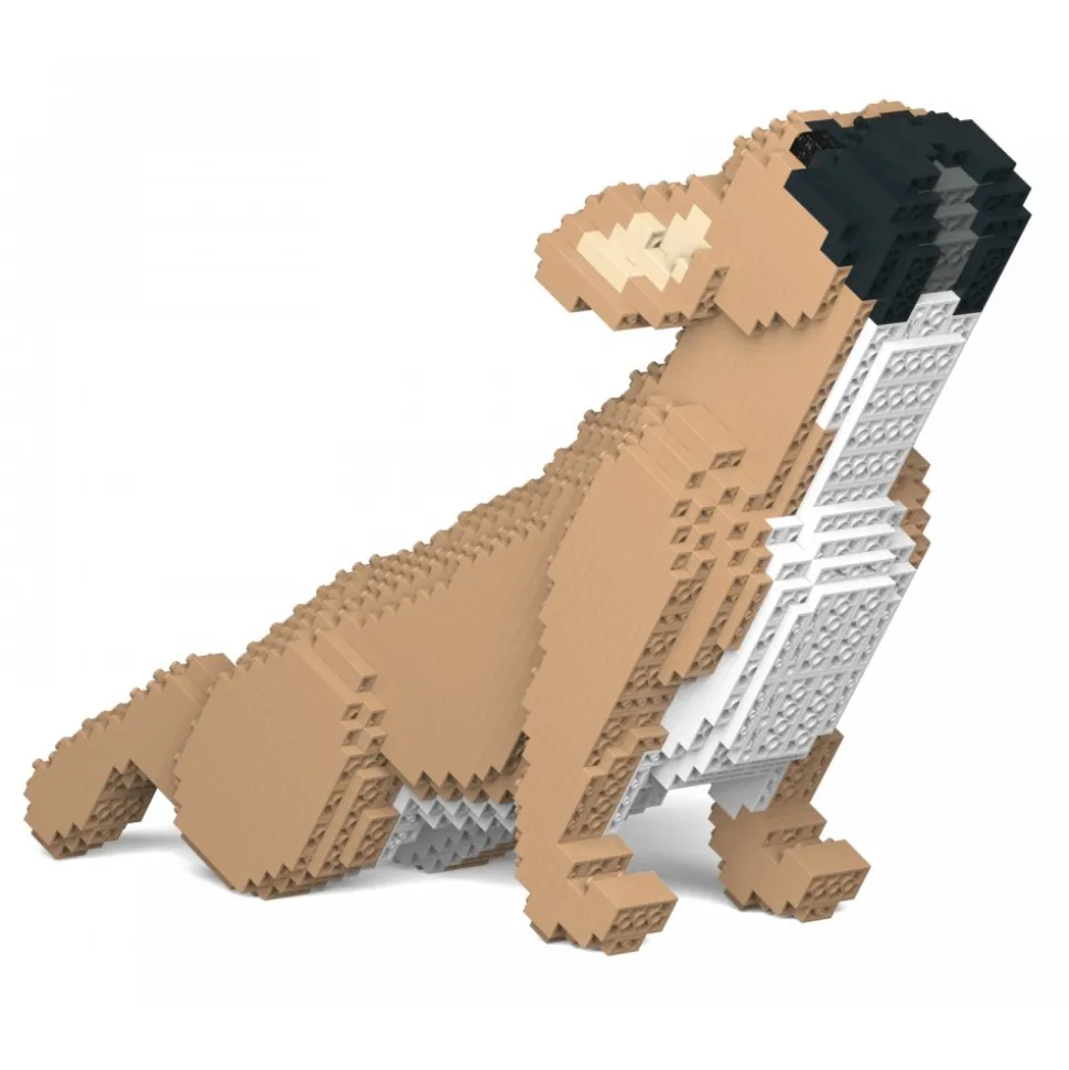 Jekca - French Bulldog 05S-M01 - Lego - Sculpture - Construction - 4D - Brick Animals - Toys - Avvenice