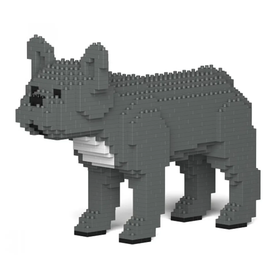 Jekca - French Bulldog 01S-M07 - Lego - Sculpture - Construction - 4D - Brick Animals - Toys - Avvenice