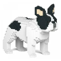 Jekca - French Bulldog 02S-M04 - Lego - Sculpture - Construction - 4D - Brick Animals - Toys - Avvenice