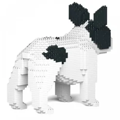 Jekca - French Bulldog 02S-M04 - Lego - Sculpture - Construction - 4D - Brick Animals - Toys - Avvenice