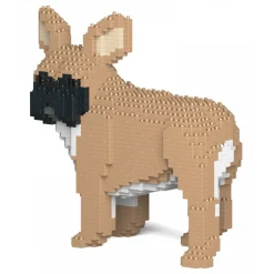 Jekca - French Bulldog 03S-M01 - Lego - Sculpture - Construction - 4D - Brick Animals - Toys - Avvenice