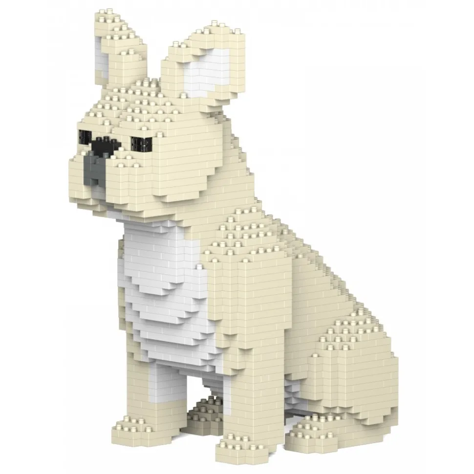 Jekca - French Bulldog 04S-M02 - Lego - Sculpture - Construction - 4D - Brick Animals - Toys - Avvenice
