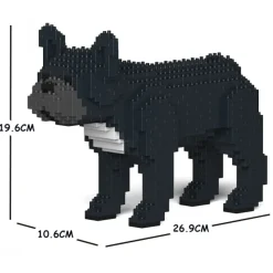 Jekca - French Bulldog 01S-M03 - Lego - Sculpture - Construction - 4D - Brick Animals - Toys - Avvenice