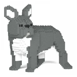 Jekca - French Bulldog 03S-M05 - Lego - Sculpture - Construction - 4D - Brick Animals - Toys - Avvenice