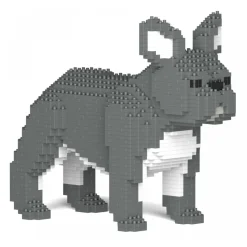 Jekca - French Bulldog 02S-M05 - Lego - Sculpture - Construction - 4D - Brick Animals - Toys - Avvenice