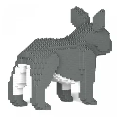 Jekca - French Bulldog 02S-M05 - Lego - Sculpture - Construction - 4D - Brick Animals - Toys - Avvenice