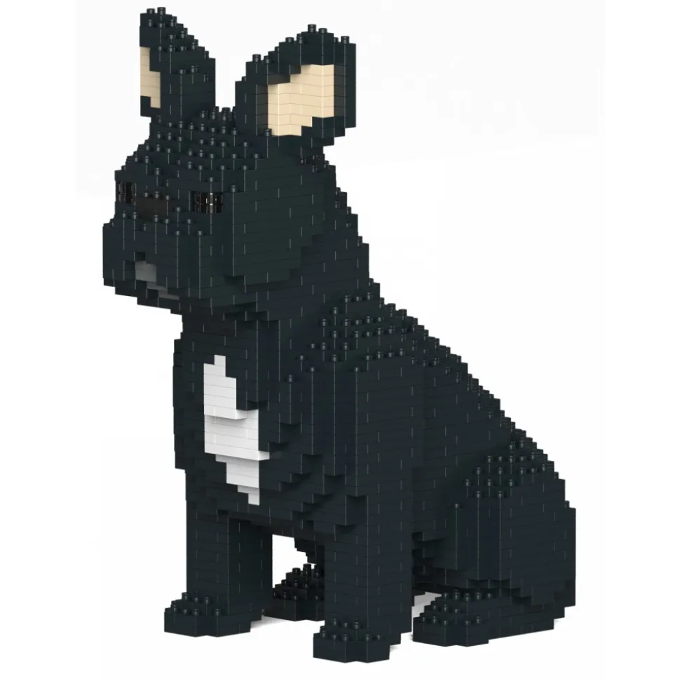 Jekca - French Bulldog 04S-M03 - Lego - Sculpture - Construction - 4D - Brick Animals - Toys - Avvenice