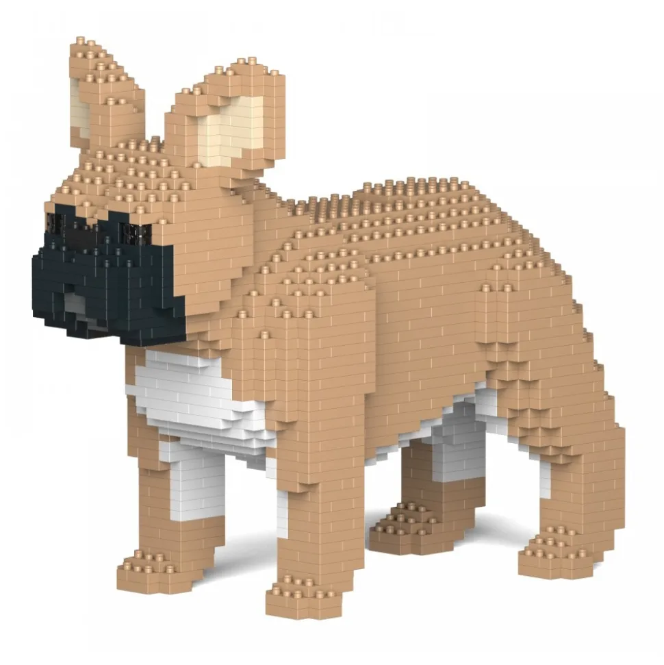 Jekca - French Bulldog 02S-M01 - Lego - Sculpture - Construction - 4D - Brick Animals - Toys - Avvenice