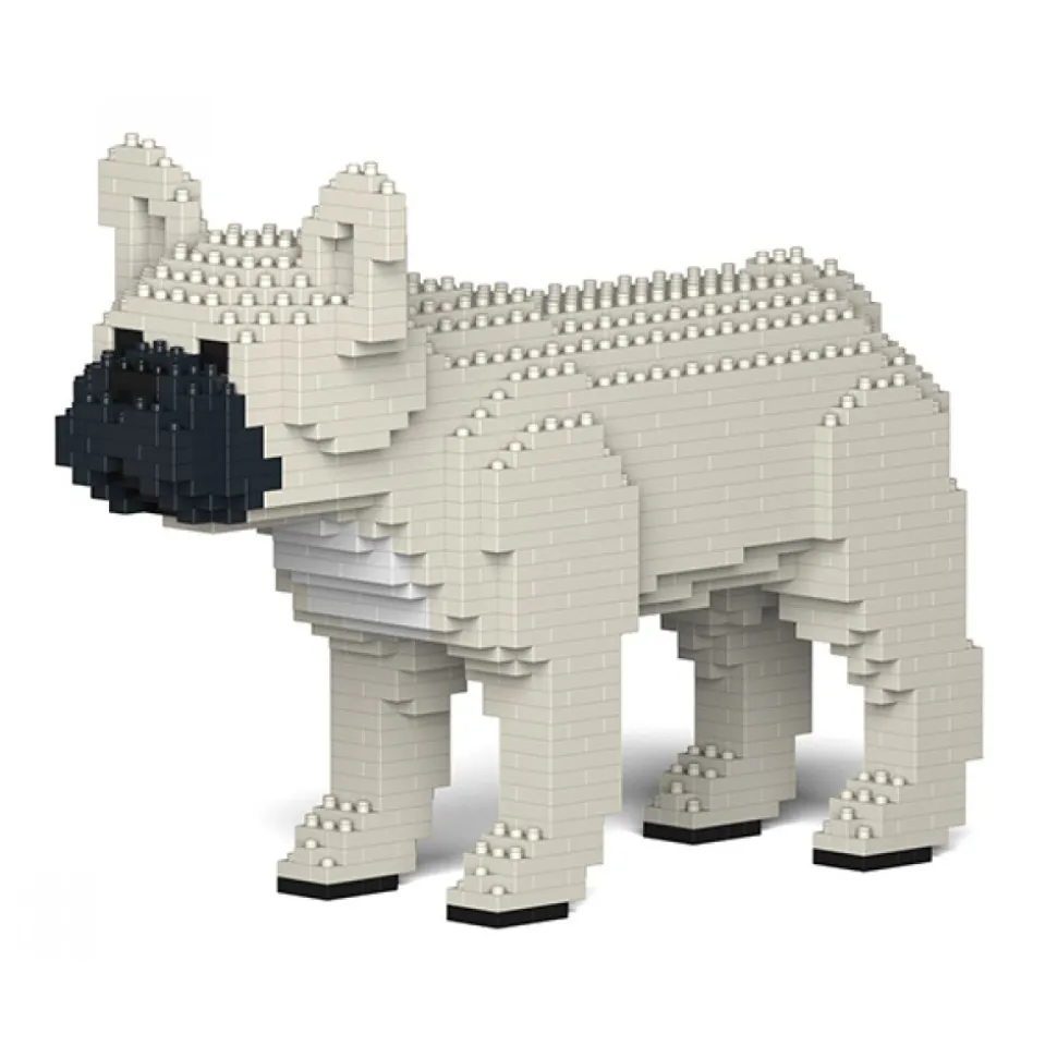 Jekca - French Bulldog 01S-M06 - Lego - Sculpture - Construction - 4D - Brick Animals - Toys - Avvenice