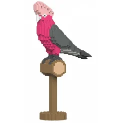 Jekca - Galah 01S - Lego - Sculpture - Construction - 4D - Brick Animals - Toys - Avvenice