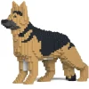 Jekca - German Shepherd - Dog - 01S-M01 - Lego - Sculpture - Construction - 4D - Brick Animals - Toys - Avvenice
