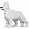 Jekca - German Shepherd 01-M02 - Big - Lego - Sculpture - Construction - 4D - Brick Animals - Toys - Avvenice