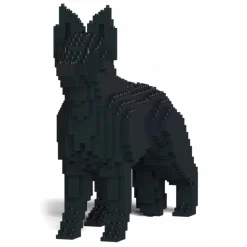 Jekca - German Shepherd 01-M03 - Big - Lego - Sculpture - Construction - 4D - Brick Animals - Toys - Avvenice