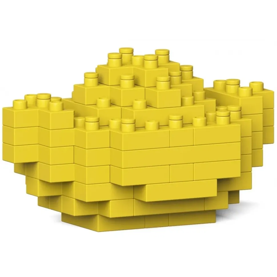Jekca - Gold Ingot 01 - Big - Lego - Sculpture - Construction - 4D - Brick Animals - Toys - Avvenice