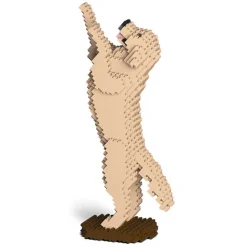 Jekca - Golden Retriever 04-M03 - Big - Lego - Sculpture - Construction - 4D - Brick Animals - Toys - Avvenice