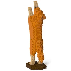 Jekca - Golden Retriever 04-M02 - Big - Lego - Sculpture - Construction - 4D - Brick Animals - Toys - Avvenice