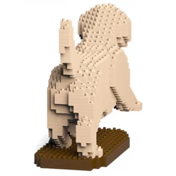 Jekca - Golden Retriever 05-M02 - Big - Lego - Sculpture - Construction - 4D - Brick Animals - Toys - Avvenice