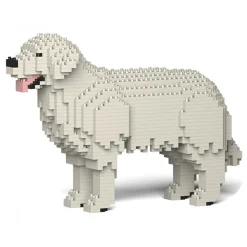 Jekca - Golden Retriever 01S-M05 - Lego - Sculpture - Construction - 4D - Brick Animals - Toys - Avvenice
