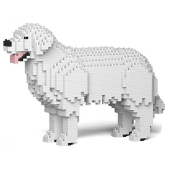 Jekca - Golden Retriever 01S-M02 - Lego - Sculpture - Construction - 4D - Brick Animals - Toys - Avvenice