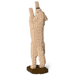 Jekca - Golden Retriever 04S-M03 - Lego - Sculpture - Construction - 4D - Brick Animals - Toys - Avvenice