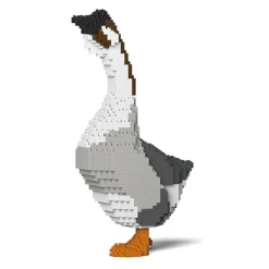 Jekca - Goose 01S - Lego - Sculpture - Construction - 4D - Brick Animals - Toys - Avvenice