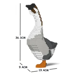 Jekca - Goose 01S - Lego - Sculpture - Construction - 4D - Brick Animals - Toys - Avvenice