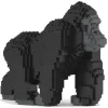 Jekca - Gorilla 01 - Big - Lego - Sculpture - Construction - 4D - Brick Animals - Toys - Avvenice