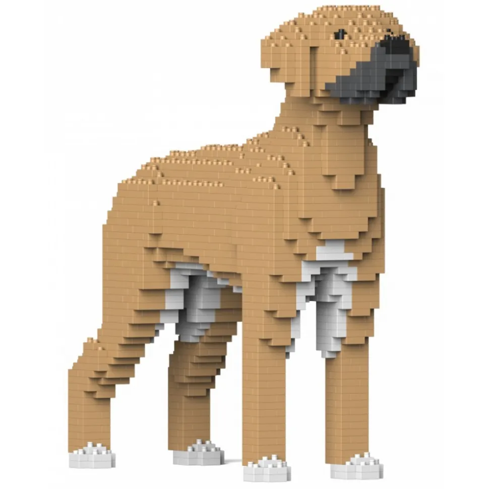 Jekca - Great Dane 01-M01 - Big - Lego - Sculpture - Construction - 4D - Brick Animals - Toys - Avvenice